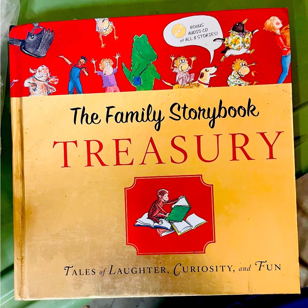 The Family Storybook Treasury hardback book of favorite classic stories! EUC